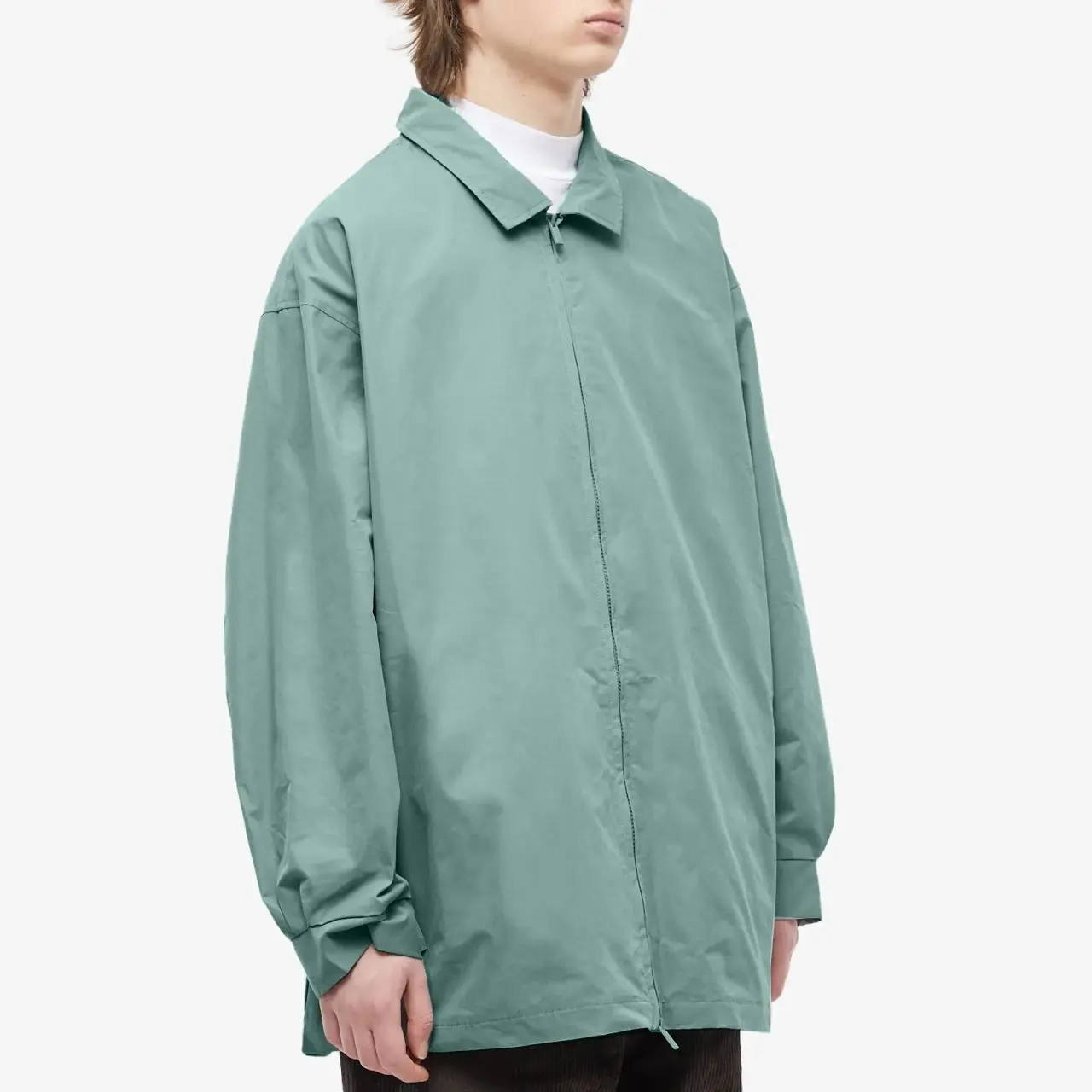Куртка с аппликацией Barn Logo Fear Of God Essentials, цвет Haze Blue — фото 4