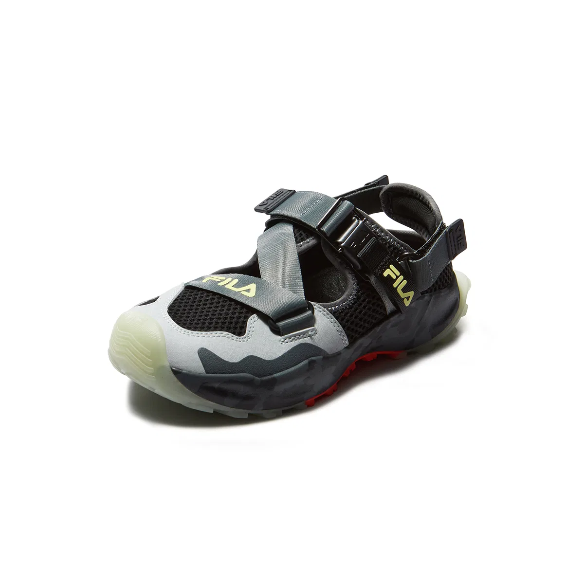 Сандалии GLOWFLY Low top Black Kids' FILA KIDS — фото 4