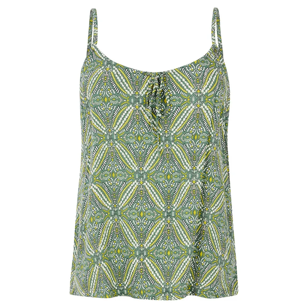 

Протестная стальная блузка без рукавов-спагетти Protest, зеленый