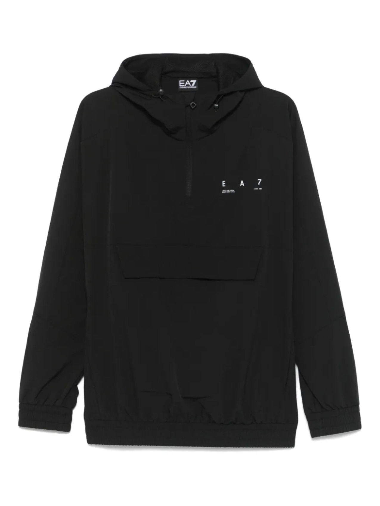 

Куртка с логотипом Ea7 Emporio Armani, черный