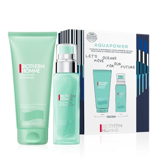 

Набор уходовой косметики, 2 шт. Biotherm, Homme Aquapower