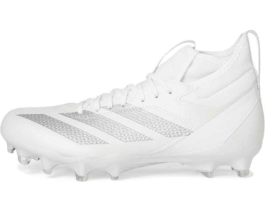 Кроссовки adidas adizero Impact Football Cleats, цвет White/Silver Metallic/White 1 — фото 4