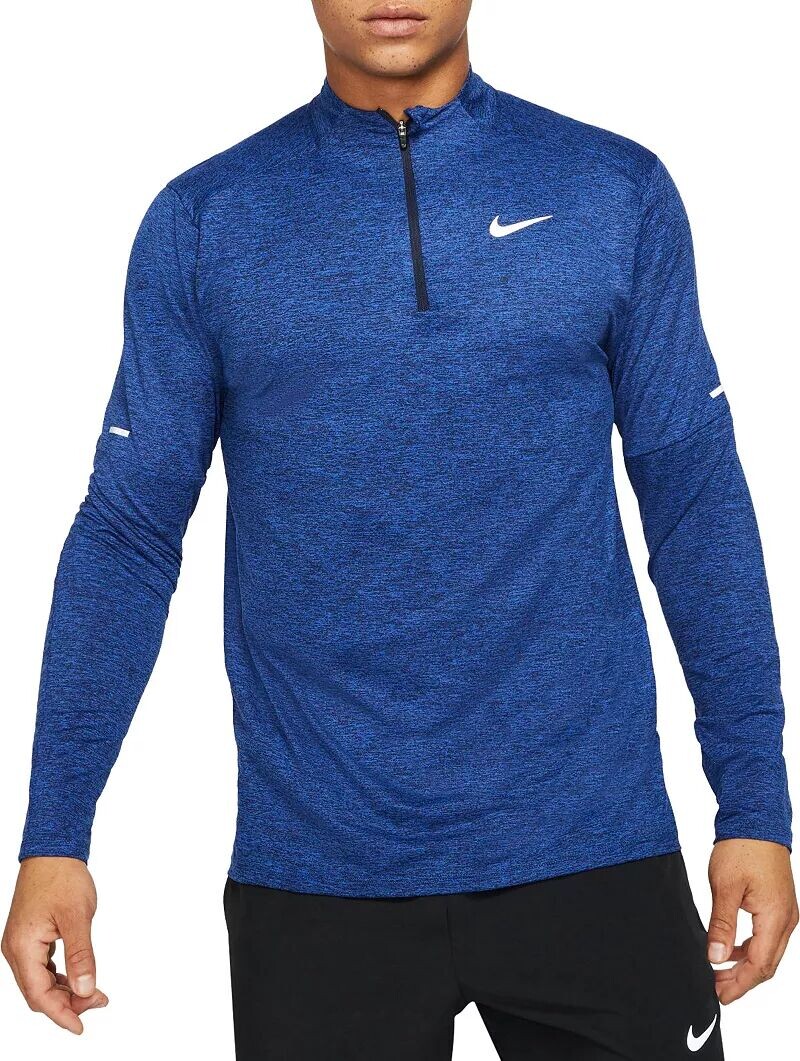 

Мужская беговая рубашка Nike Dri-FIT Element с длинным рукавом и молнией 1/2