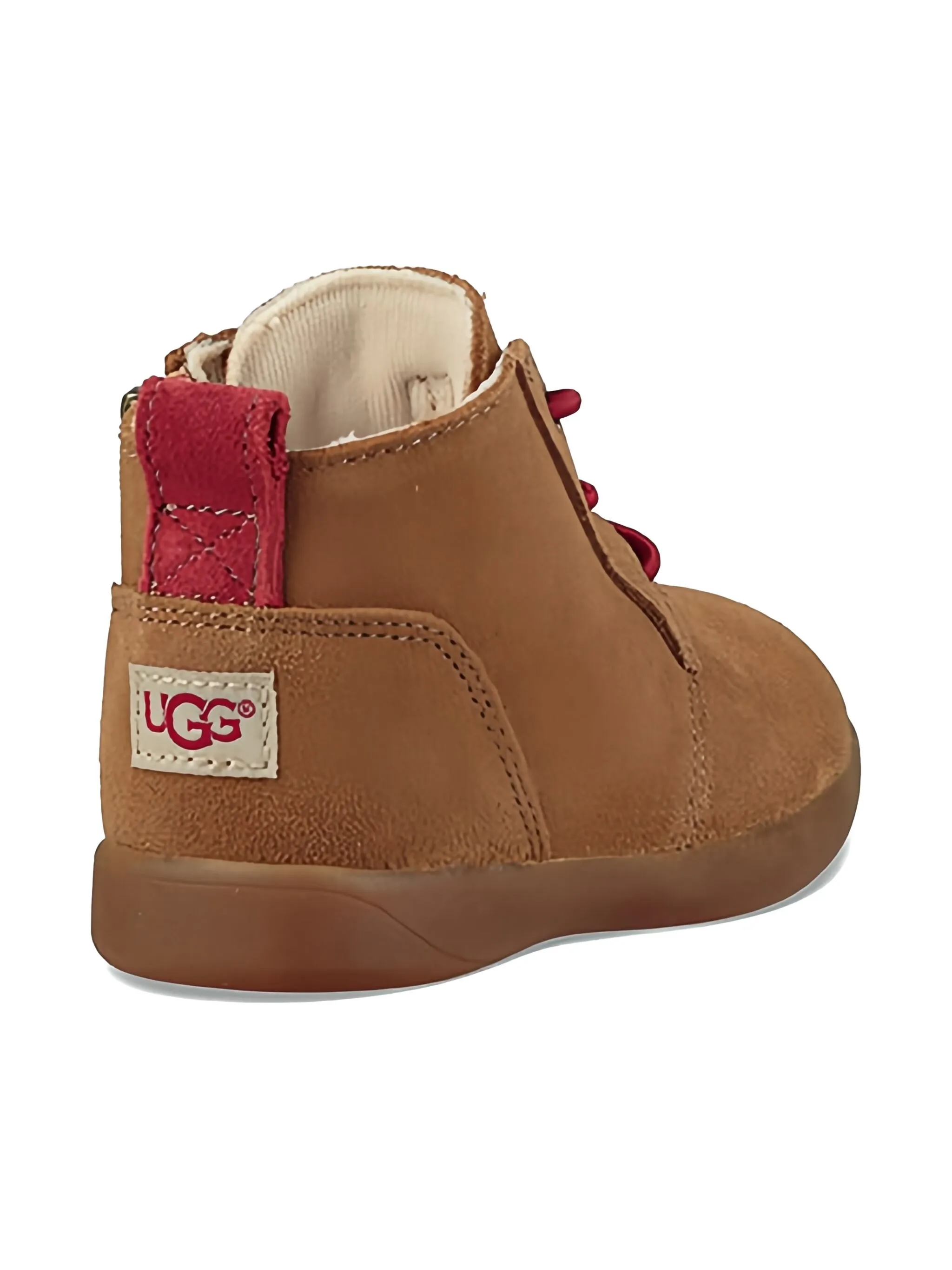 Ботинки Kristjan Ugg Kids, коричневый — фото 3