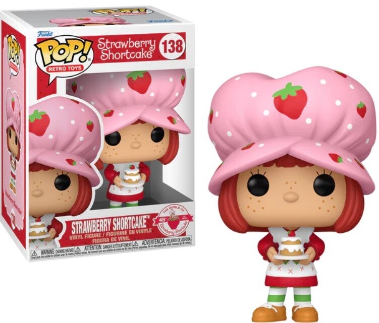 

Funko POP! клубничное песочное печенье ретро игрушки 138 клубничное песочное печенье