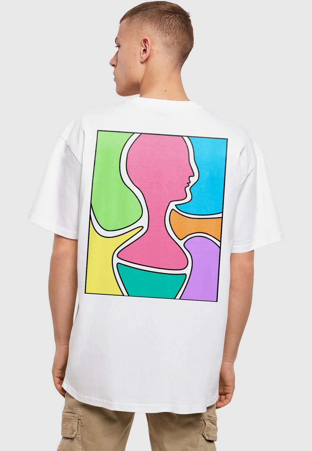 

Футболка с принтом ARTISTIC MINDS Merchcode, белый