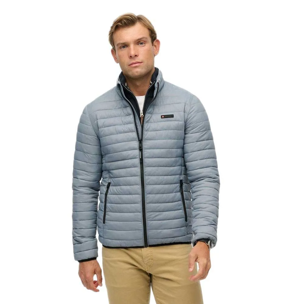 

Куртка Superdry Fuji Lite padded, серый