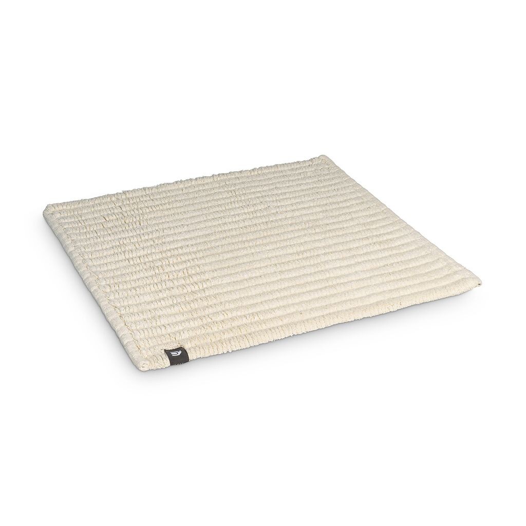 

Коврик для ванной Plain Lines, размер: 60х60, цвет: кремовый houseproud, белый
