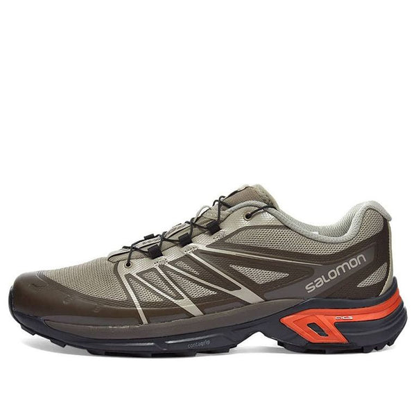 

Кроссовки xt-wings 2 advanced 'green orange' 412642 Salomon, зеленый