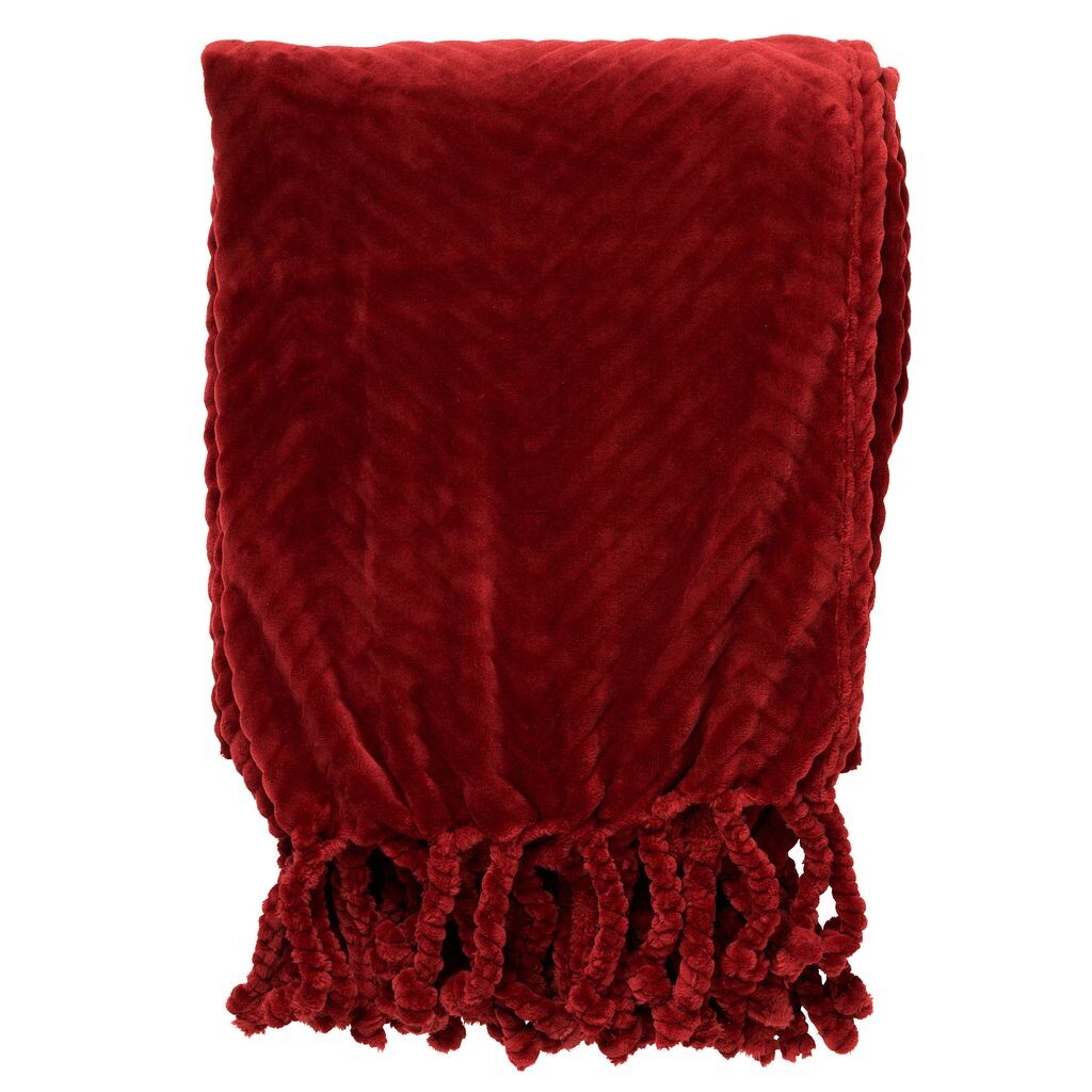 

Dutch Decor ZIGGY - одеяло 140х180 см - флис - Мерло - красный