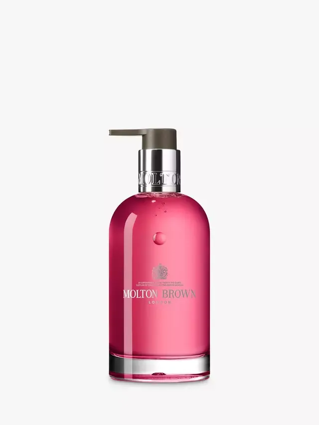 Жидкое мыло для рук Огненный розовый перец в стеклянной бутылке, 200 мл Molton Brown