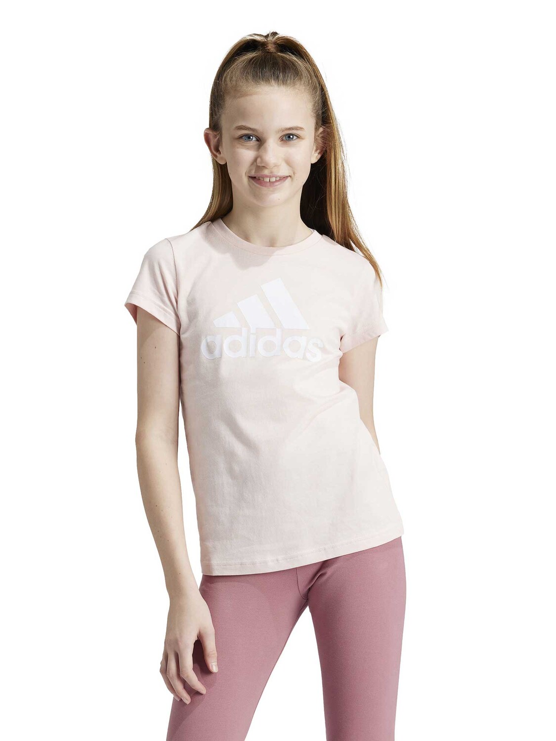 

Футболка Adidas Sportswear Essentials Big Logo Cotton T-Shirt, бежевый