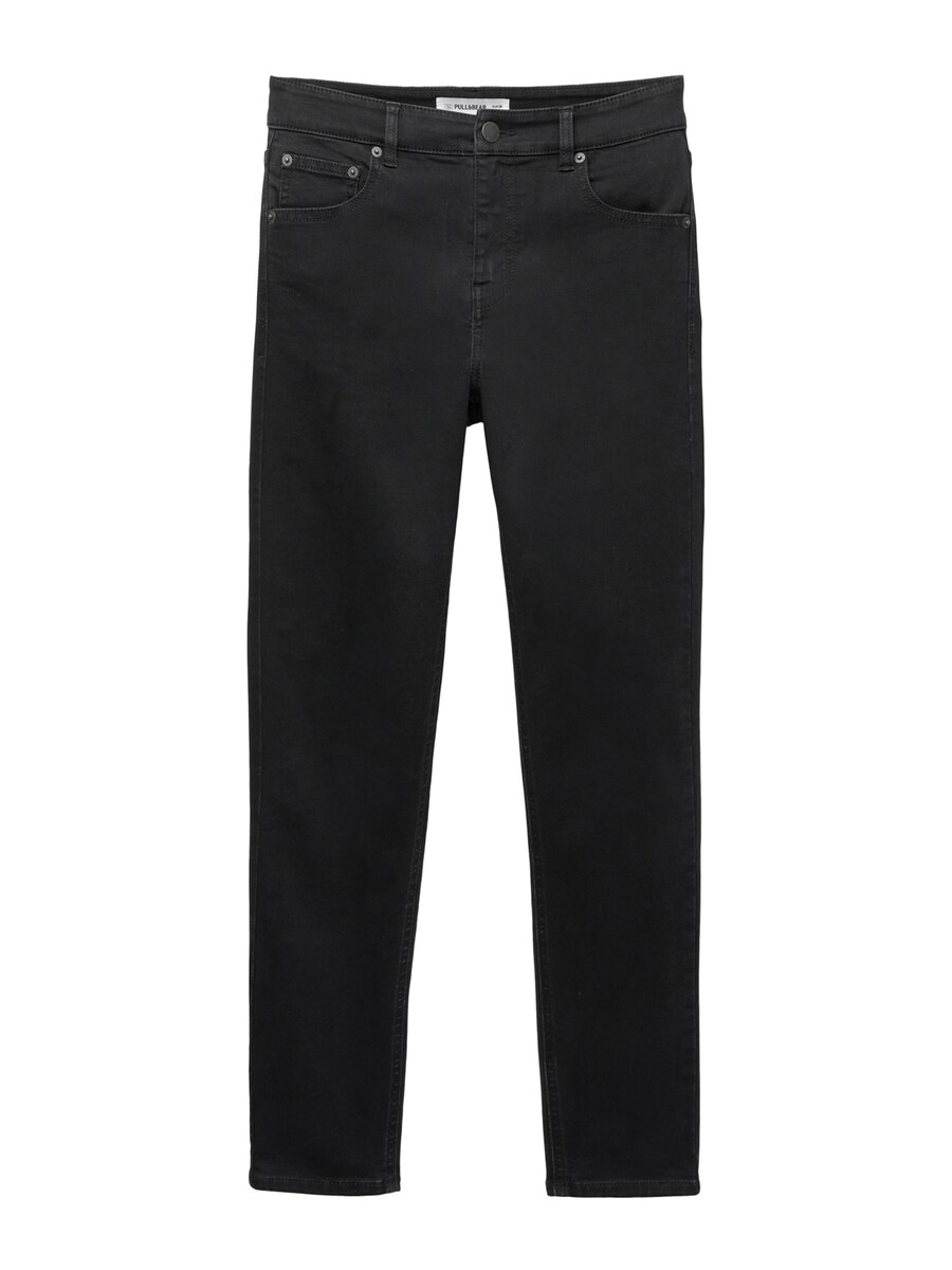 

Облегающие джинсы Pull&Bear, черный деним