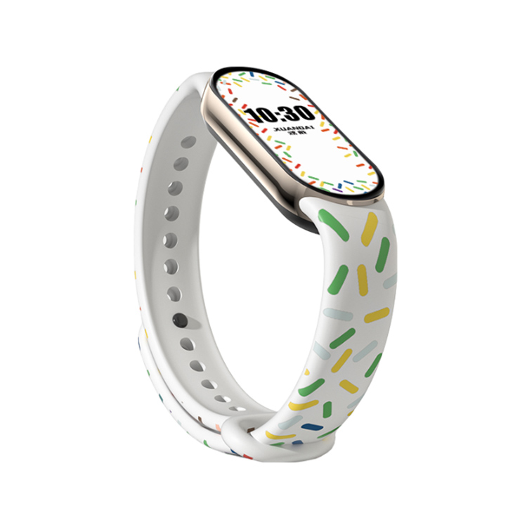

Ремешок Совместимость с Xiaomi Материал ТПУ 200 мм IBOANN, Starlight color [color sugar print strap]