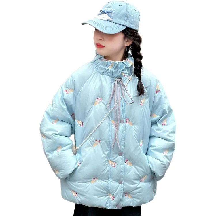 Утепленная куртка для детей 3-7 лет PROTECTCAMEL, Ecru Padded Jacket — фото 3