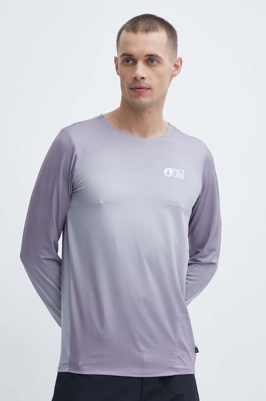 

Спортивный лонгслив Osborn Printed Picture, фиолетовый