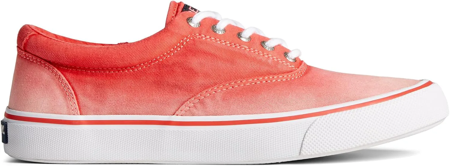 Мужские лодочные туфли Sperry Halyard с двумя отверстиями, красный — фото 2