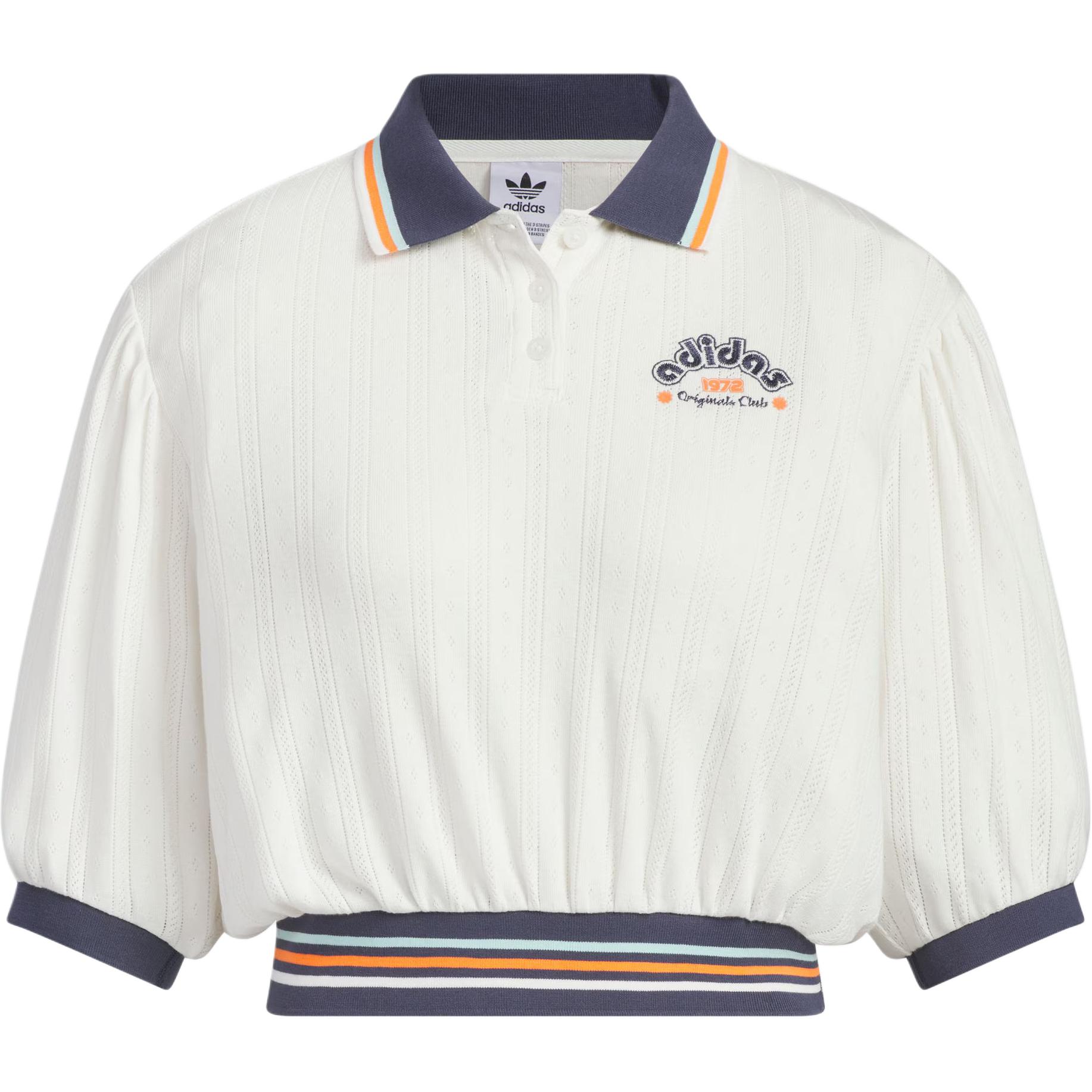 

Adidas Originals Ретро поло для женщин white