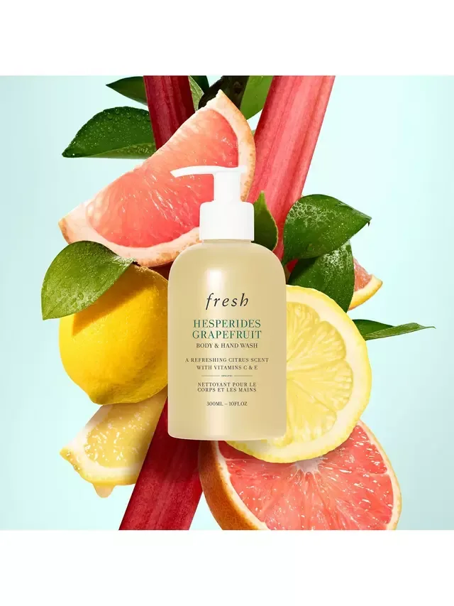 Гель для душа и рук Hesperides со вкусом грейпфрута, 300 мл Fresh — фото 4