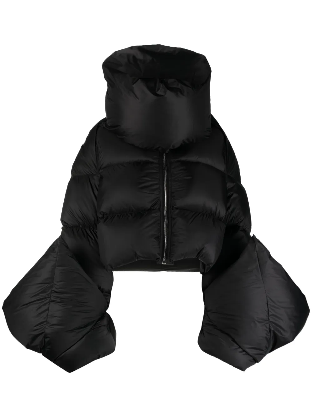 

Укороченная куртка Babel Mountain Duvet Rick Owens, черный