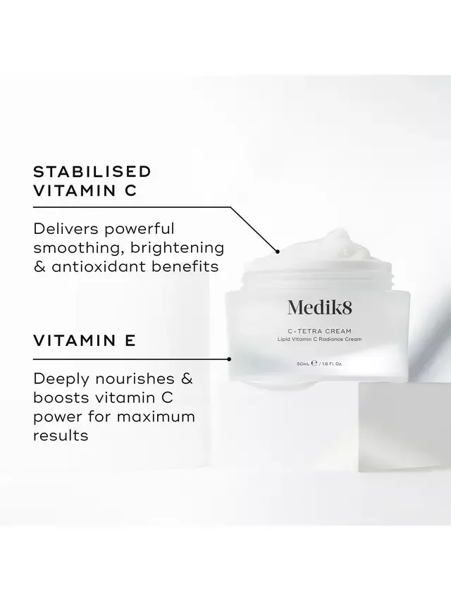 Крем для лица Medik8 — C-Tetra Lipid Vitamin C Radiance Cream, 50 мл — фото 3