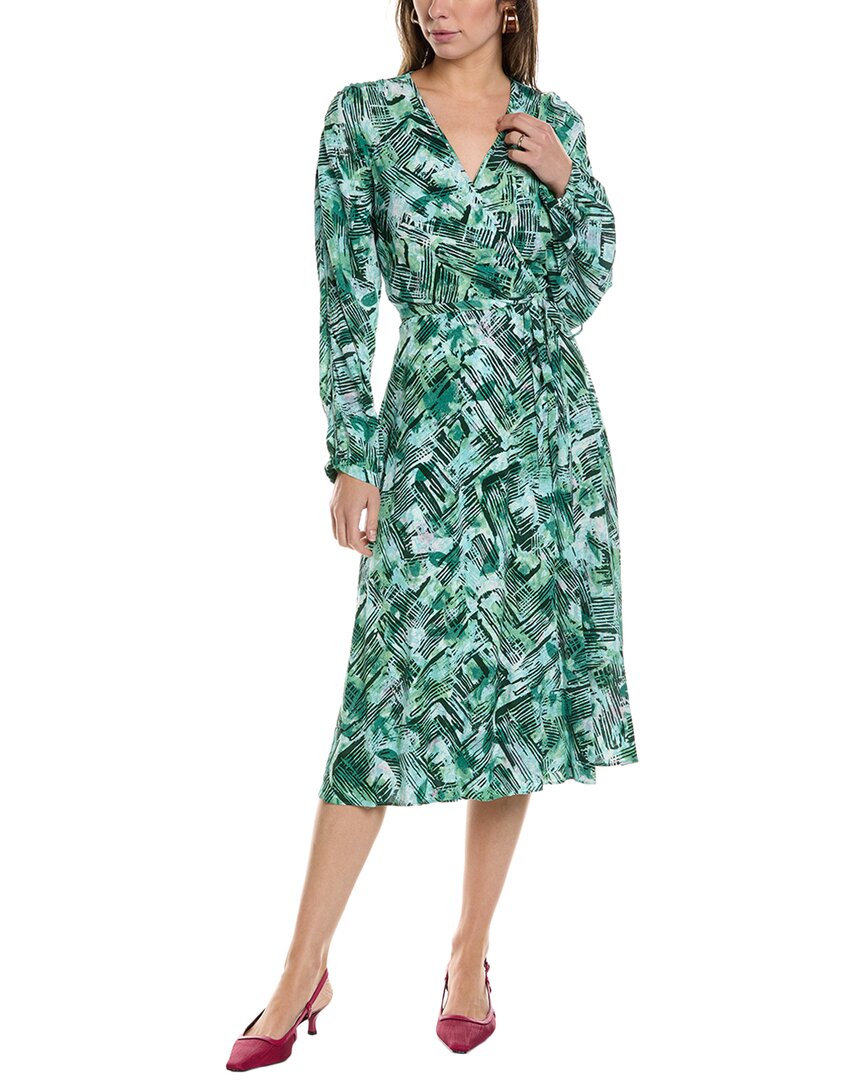 

Двустороннее платье Diane von Furstenberg Leo, зеленый