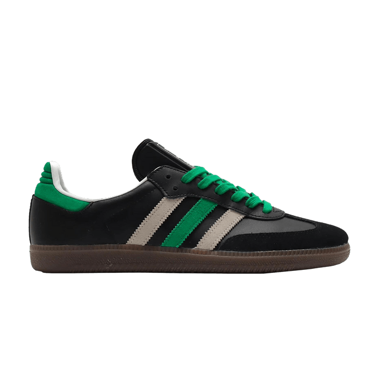 

Кроссовки adidas Samba 'Black Green Orange Mismatched Stripes', черный