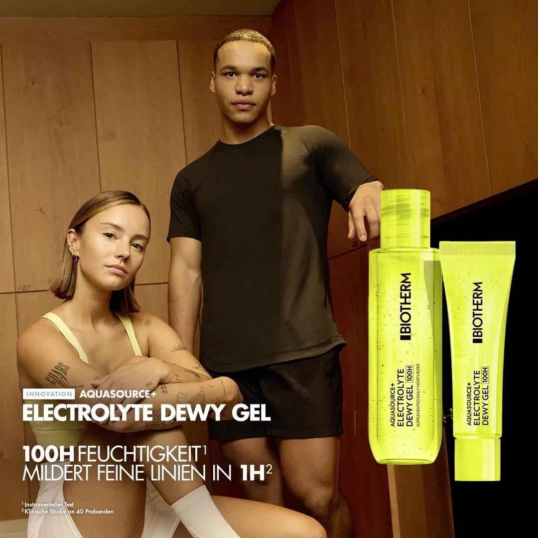 Увлажняющий гель «Aquasource+ Electrolyte Dewy Gel 100H» от Biotherm Biotherm — фото 4