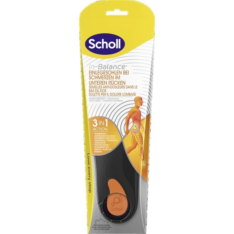 

Стельки In-Balance размер 40-42 Scholl, 1 шт.