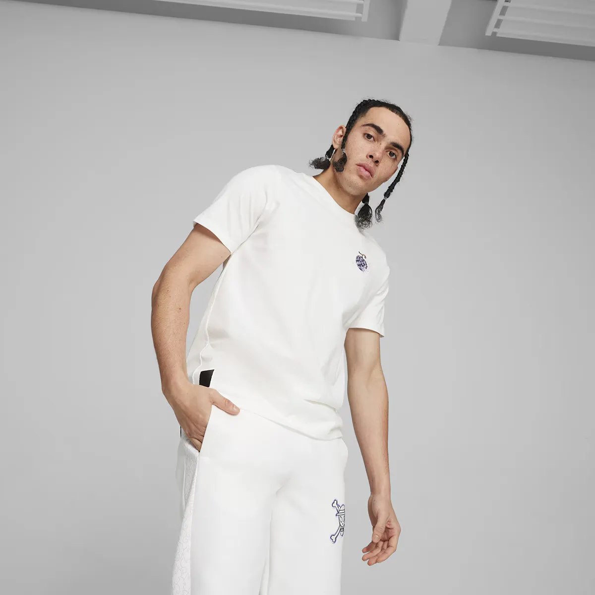 

Футболка мужская Puma X One Piece Graphic Tee Puma, белый