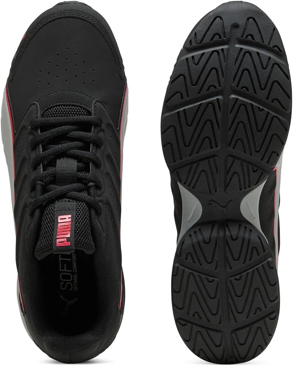 Мужские кроссовки Puma Electro SL 313092-01, черно-серые — фото 4