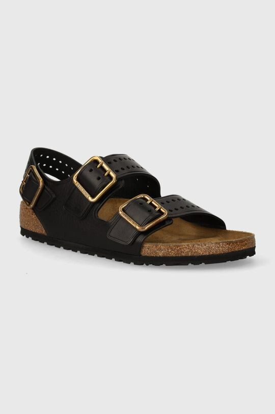 

Кожаные сандалии Milano Bold Gap Birkenstock, черный