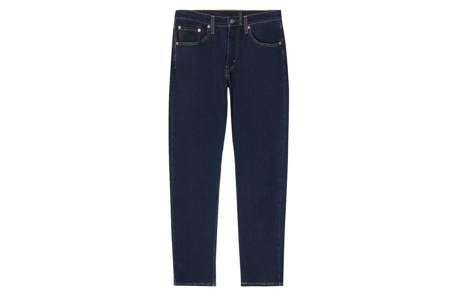 

Levis Мужские джинсы, темно-синие, средней длины, зауженные книзу