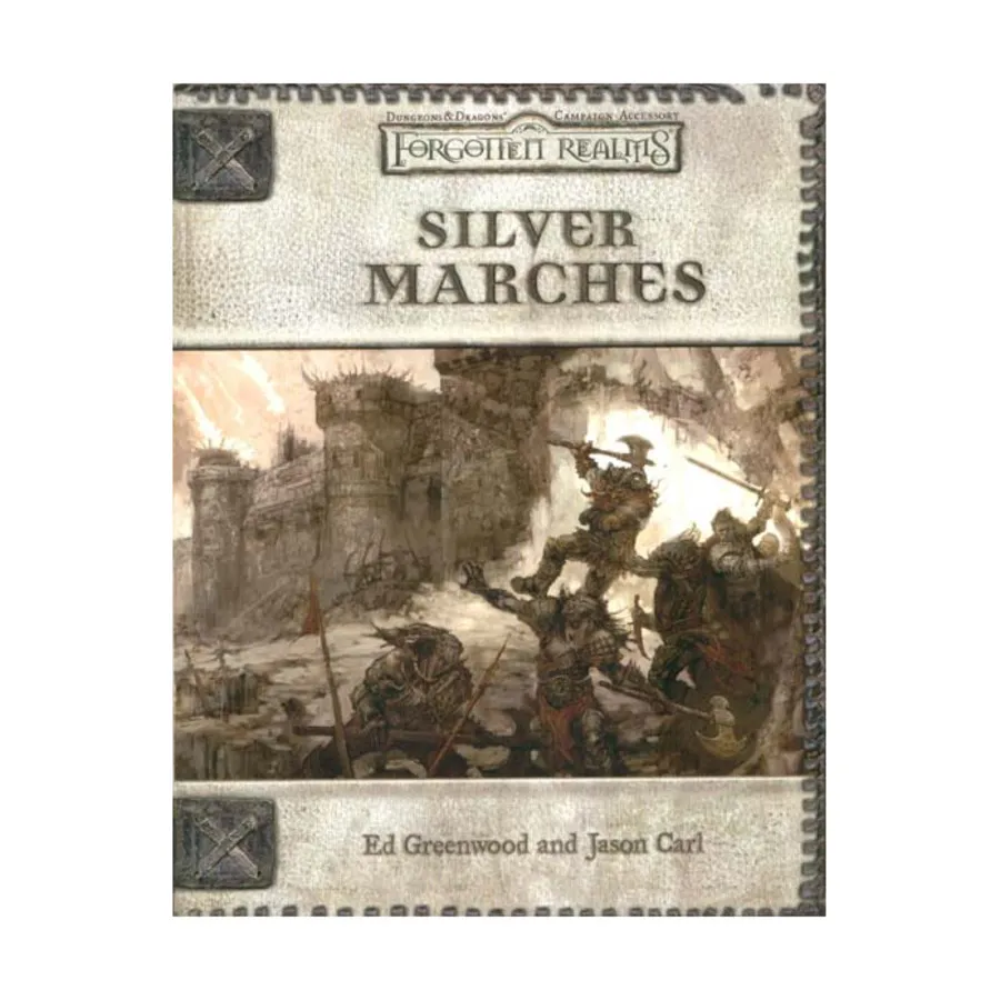 

Silver Marches, Forgotten Realms - Core Rules & Sourcebooks (3rd Edition) (d20), мягкая обложка