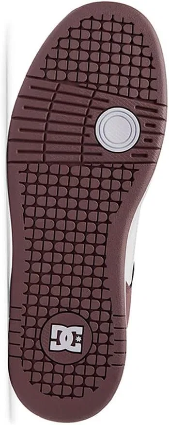 Мужские скейтбордистские кроссовки DC Manteca 4 Zero Waste Low Top DC Shoes, White Plum — фото 2