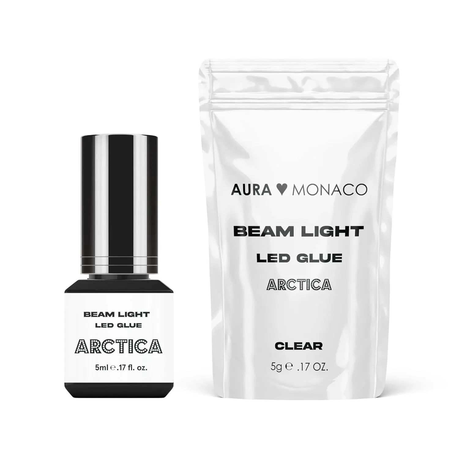 Клей для наращивания ресниц AURA Monaco Beam Light Arctica LED Aura Monaco — фото 2