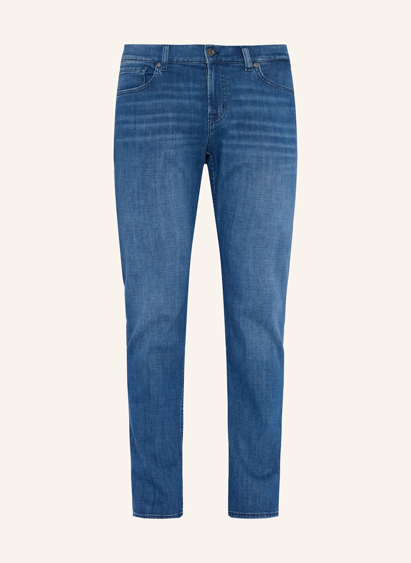 

Джинсы облегающие 7 For All Mankind, синий