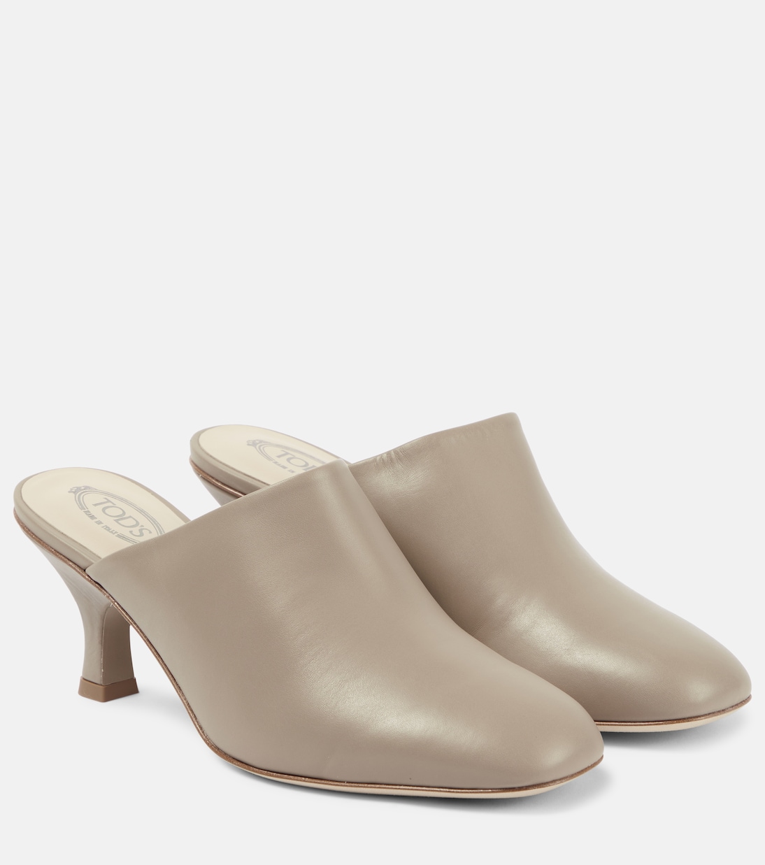 Кожаные мюли Tod's, Polvere