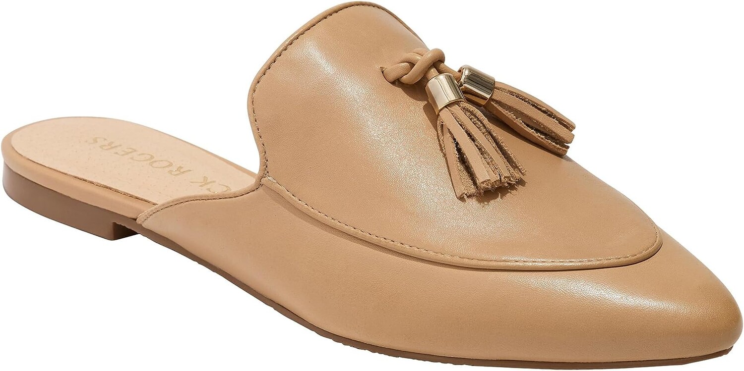 

Лоферы Jack Rogers Penwood Tassel Mule - Leather, песочный