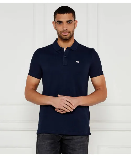 

Футболка поло Slim fit Tommy Jeans, синий