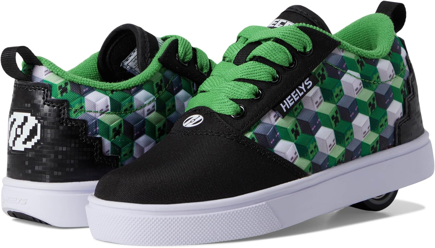 

Кроссовки Heelys Minecraft Pro 20, Black/Green/White