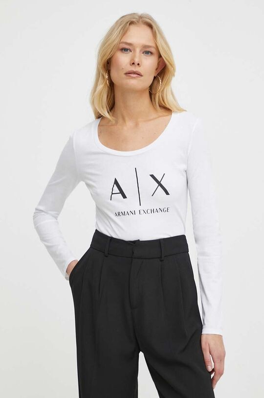 

Лонгслив 8NYTDG.YJ16Z.NOS Armani Exchange, белый