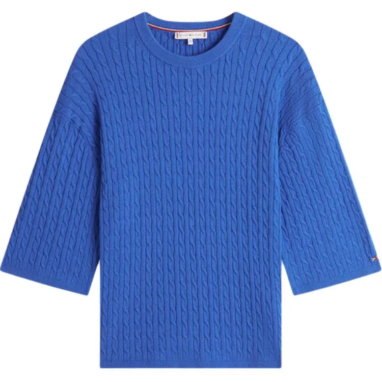 Вязаный топ Tommy Hilfiger синий