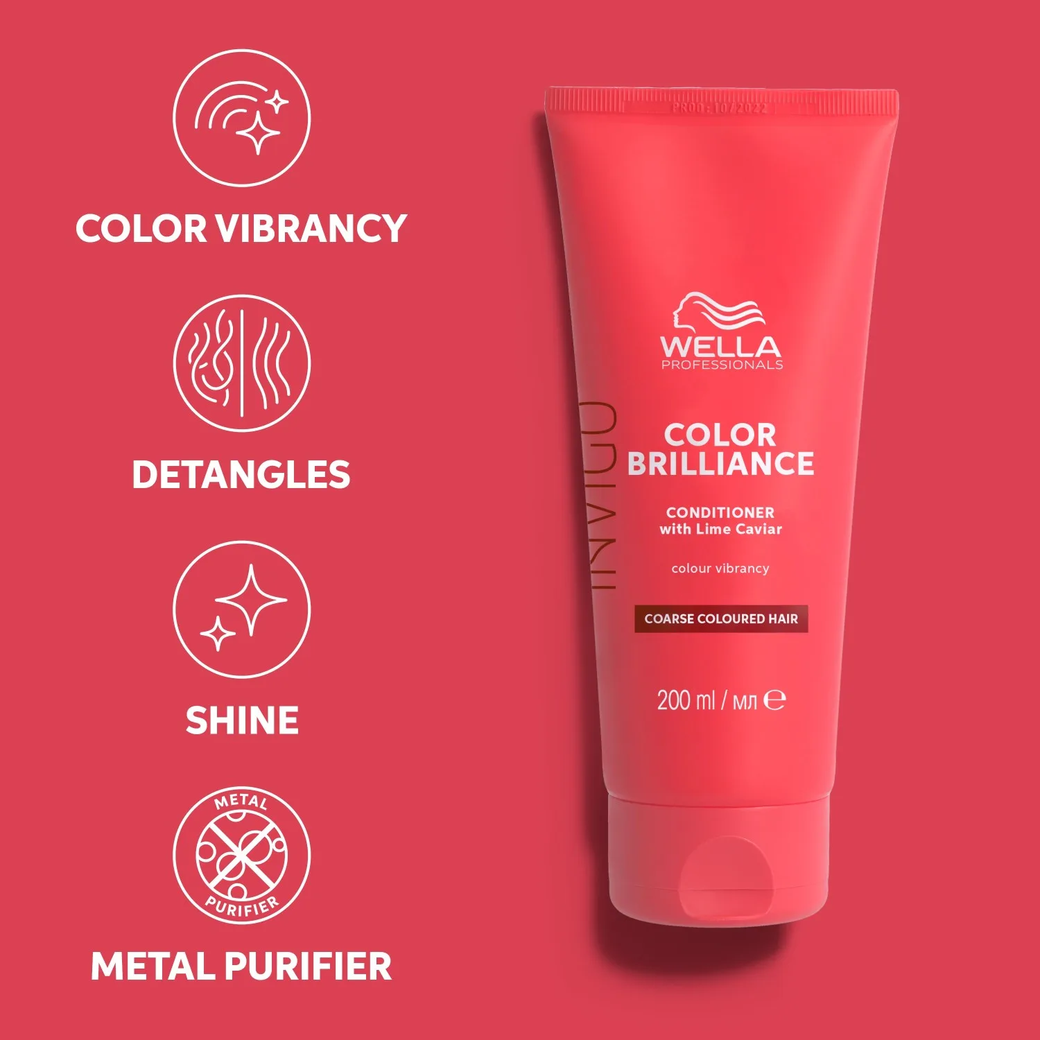 Кондиционер Invigo Color Brilliance со вкусом лаймовой икры - для жестких окрашенных волос. Wella Professionals, 200 мл — фото 3