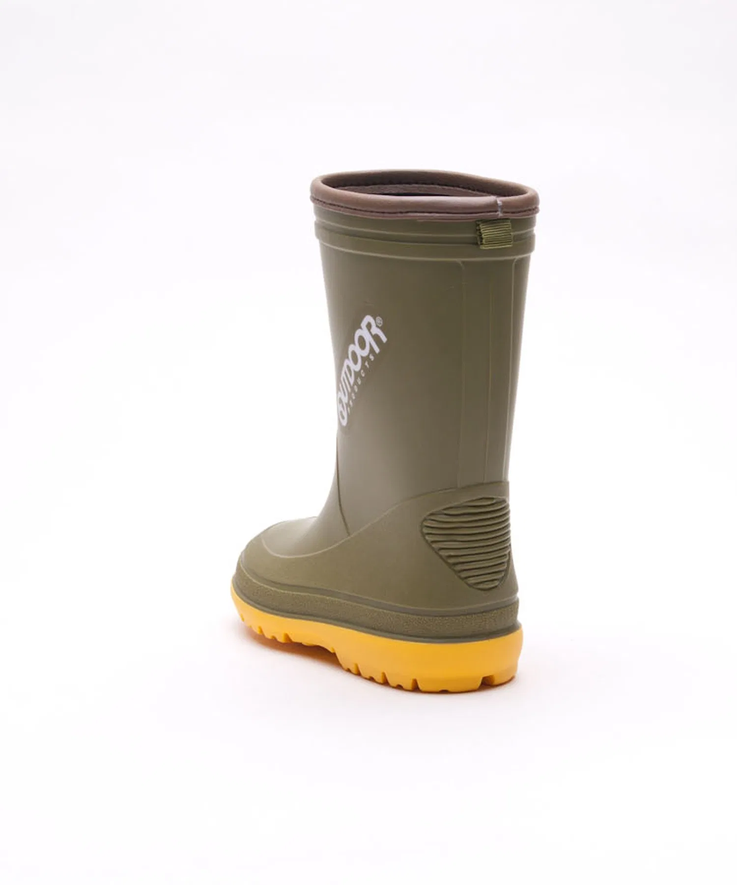 Детские резиновые сапоги OUTDOOR PRODUCTS с логотипом тёмно-синие — фото 4