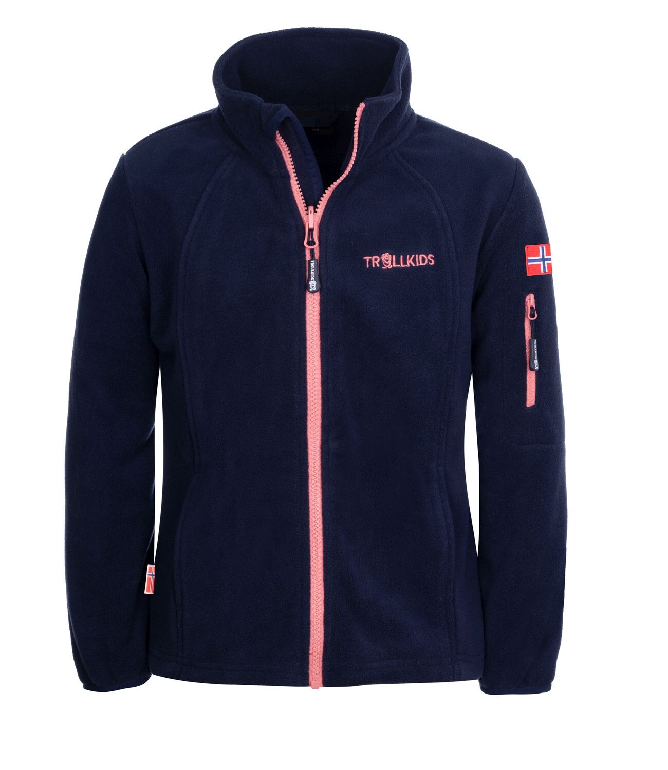 

Флисовая куртка Trollkids Fleece Jacke Arendal PRO, цвет Marine/Antikrosa