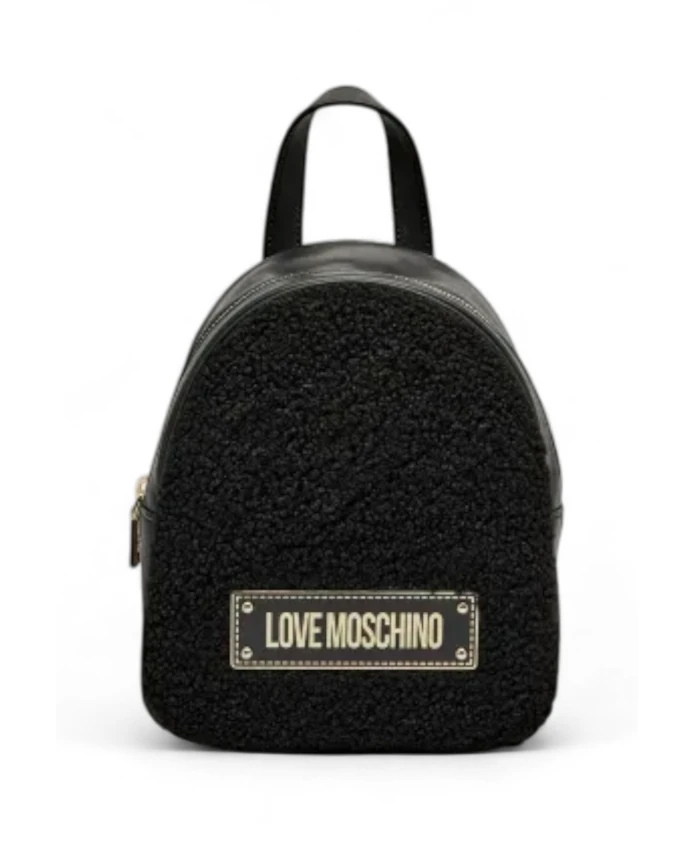 

Небольшой рюкзак с аппликацией Love Moschino, черный