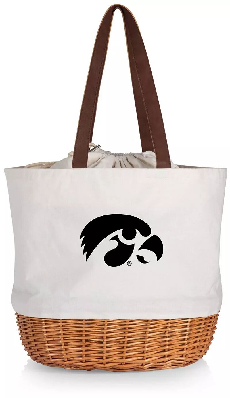 

Сумка-корзина из парусины и вербы Picnic Time Iowa Hawkeyes