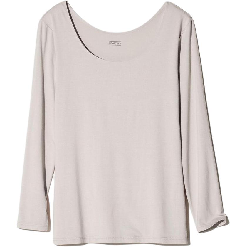 

UNIQLO Термотоп женский светло-серый