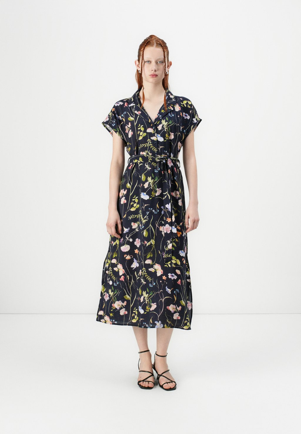

Платье-рубашка TROYA LIFE MIDI DRESS JDY, темно-синий